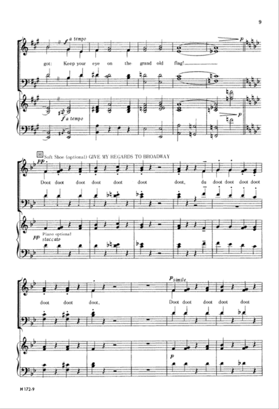 Dancing With George M Dancing With George M 4-Part scores gallery preview page 10