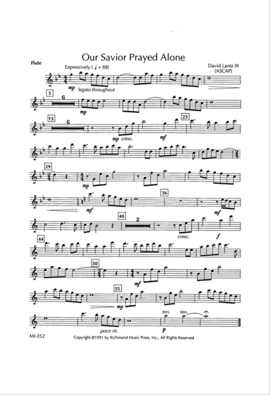 Our Savior Prayed Alone Our Savior Prayed Alone 4-Part scores gallery preview page 13