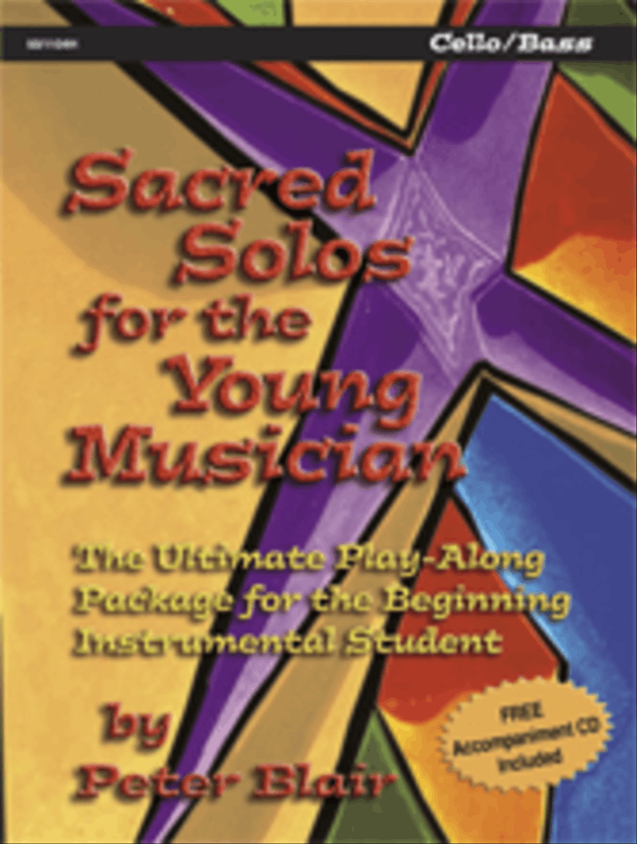 Sacred Solos for the Young Musician: Cello/Bass Cello scores gallery preview page 1