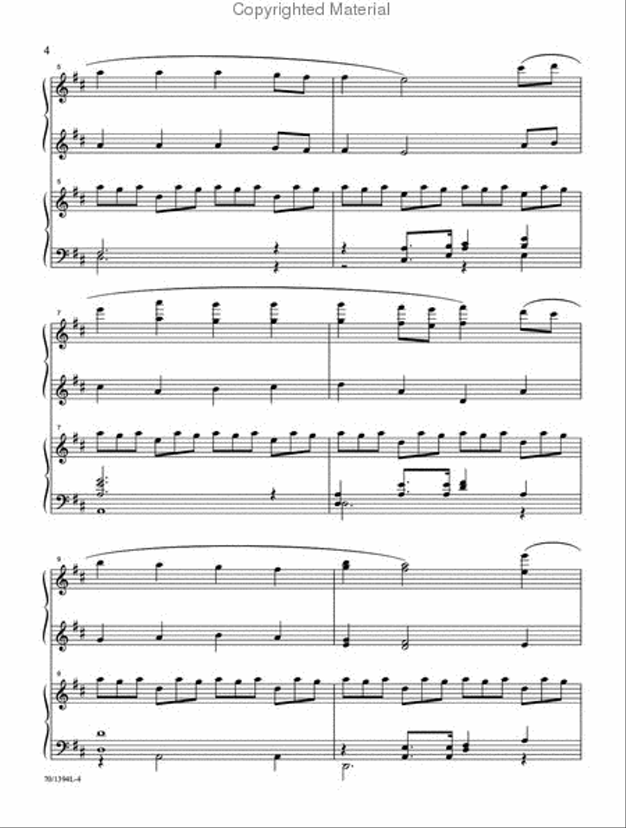 Carol Medleys Carol Medleys Organ scores gallery preview page 3