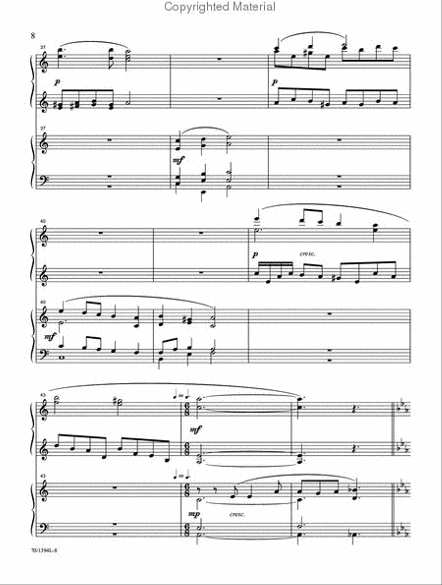 Carol Medleys Carol Medleys Organ scores gallery preview page 7