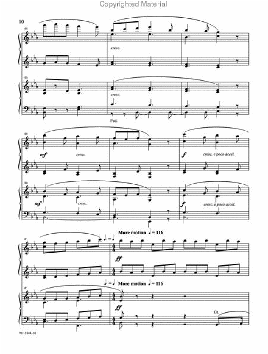 Carol Medleys Carol Medleys Organ scores gallery preview page 9