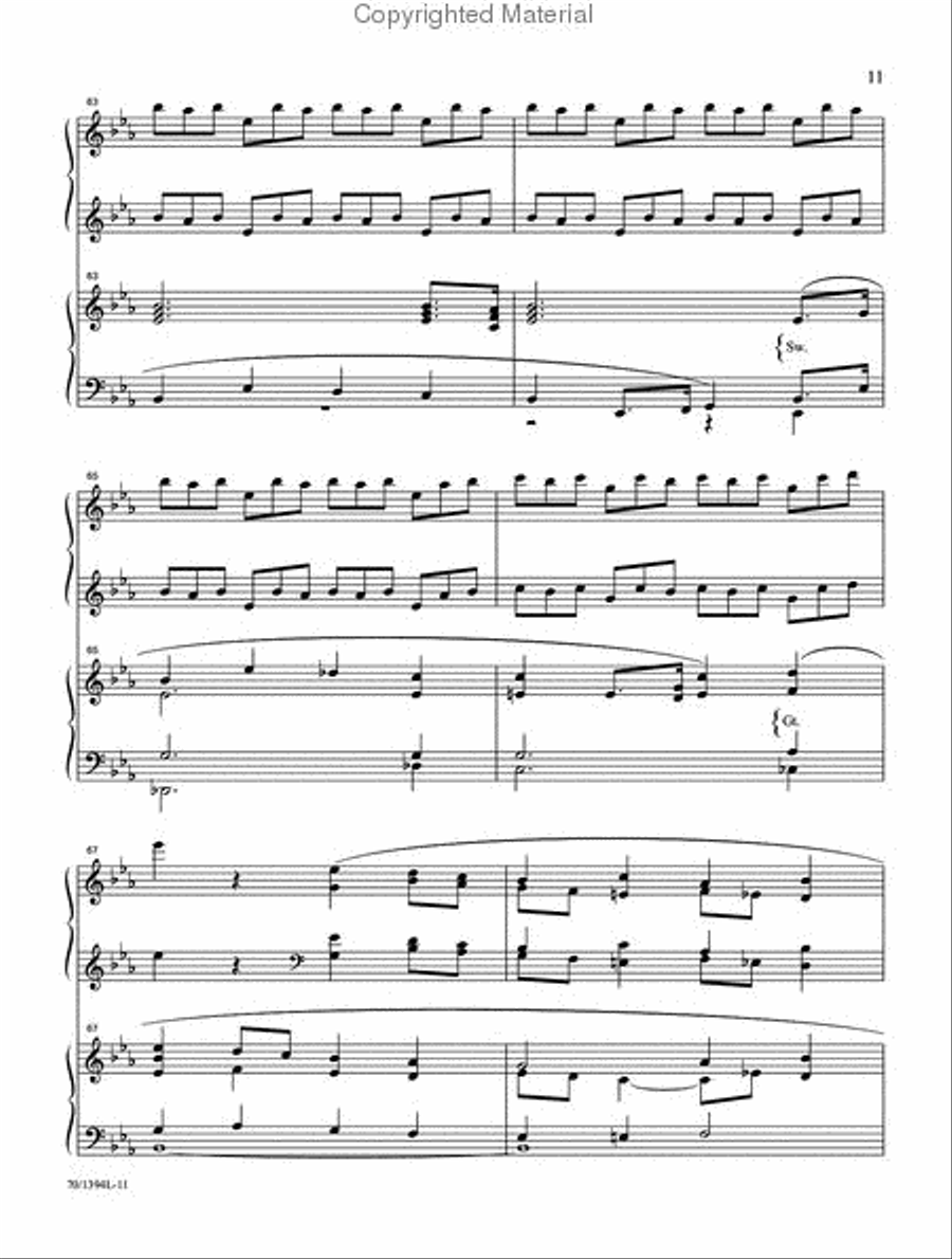 Carol Medleys Carol Medleys Organ scores gallery preview page 10