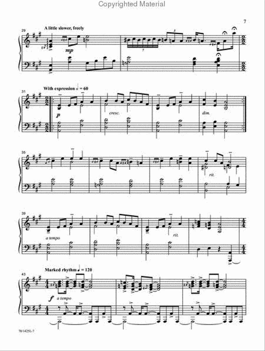 Glory to His Name! Piano Solo scores gallery preview page 5
