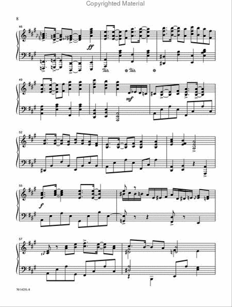 Glory to His Name! Piano Solo scores gallery preview page 6