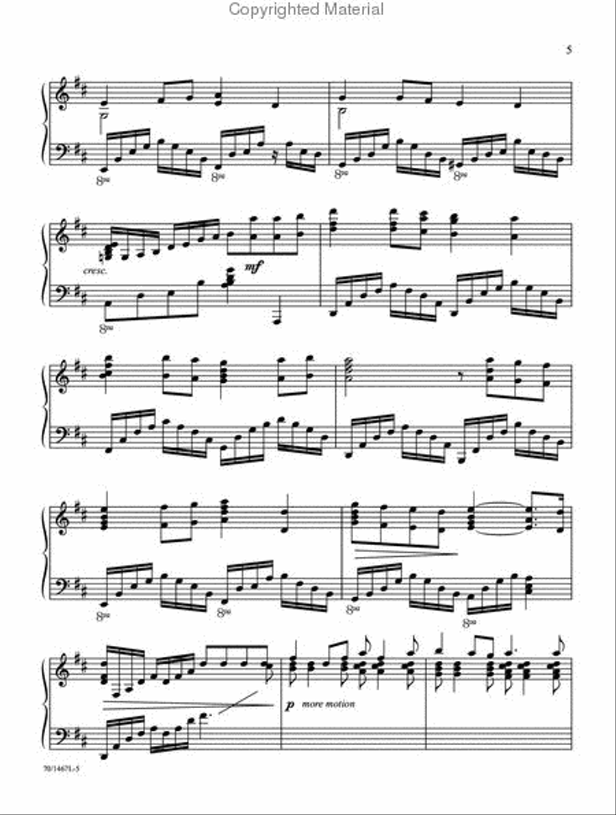 Journey to Peace Piano Solo scores gallery preview page 3