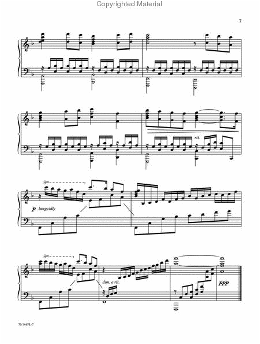 Journey to Peace Piano Solo scores gallery preview page 5