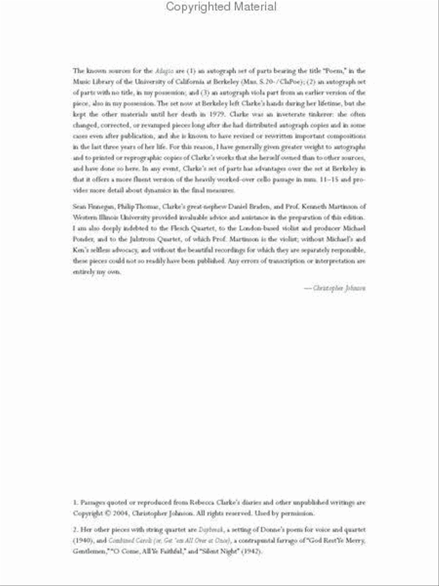 Two movements for string quartet String Quartet scores gallery preview page 4