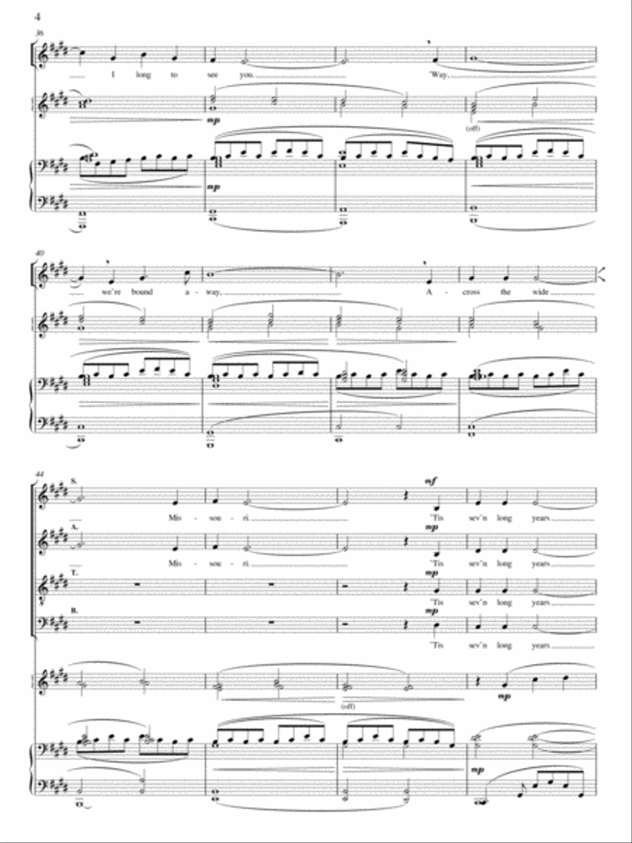 Shenandoah Shenandoah 4-Part scores gallery preview page 5