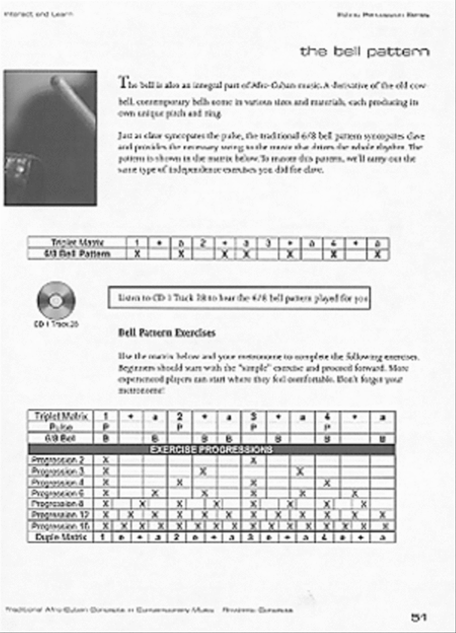 Traditional Afro-Cuban Concepts in Contemporary Music Percussion scores gallery preview page 3