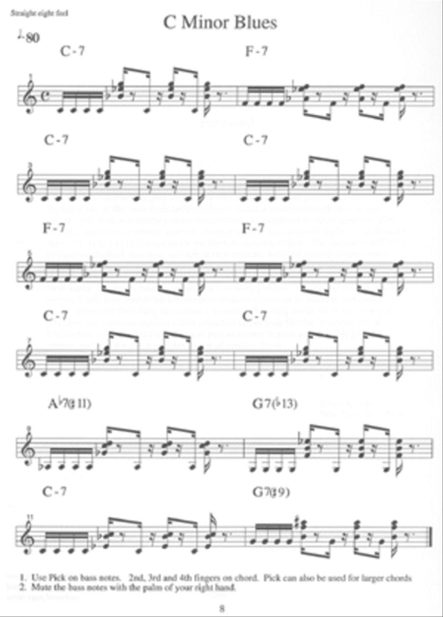 Comping Styles for Guitar - Funk Electric Guitar scores gallery preview page 6