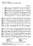 Vier Madrigale (Liebeslieder) von Hassler, Senfl, Steurlein