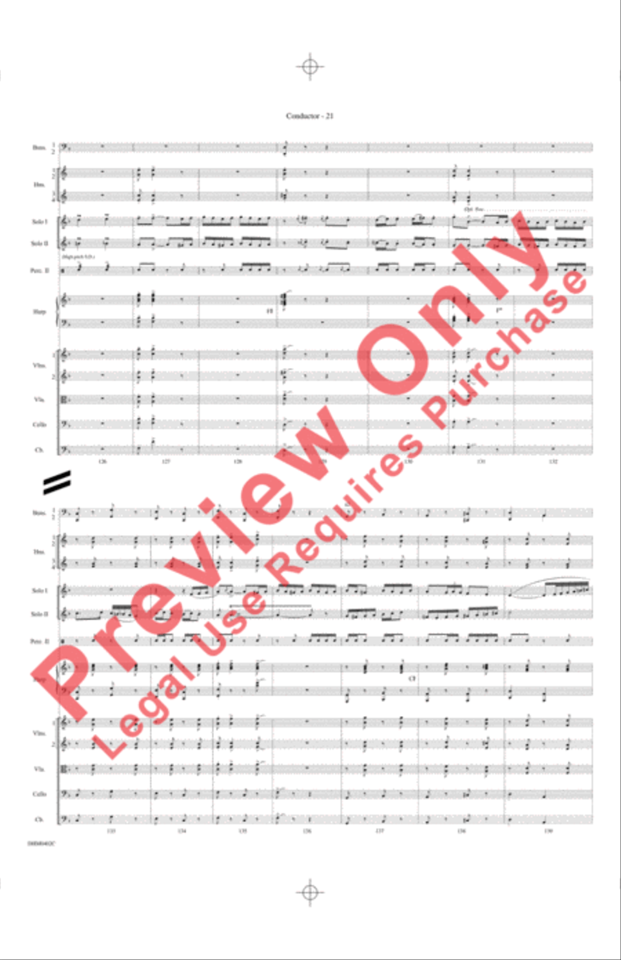 Under Gypsy Skies (for Two Solo Trumpets with Orchestra)