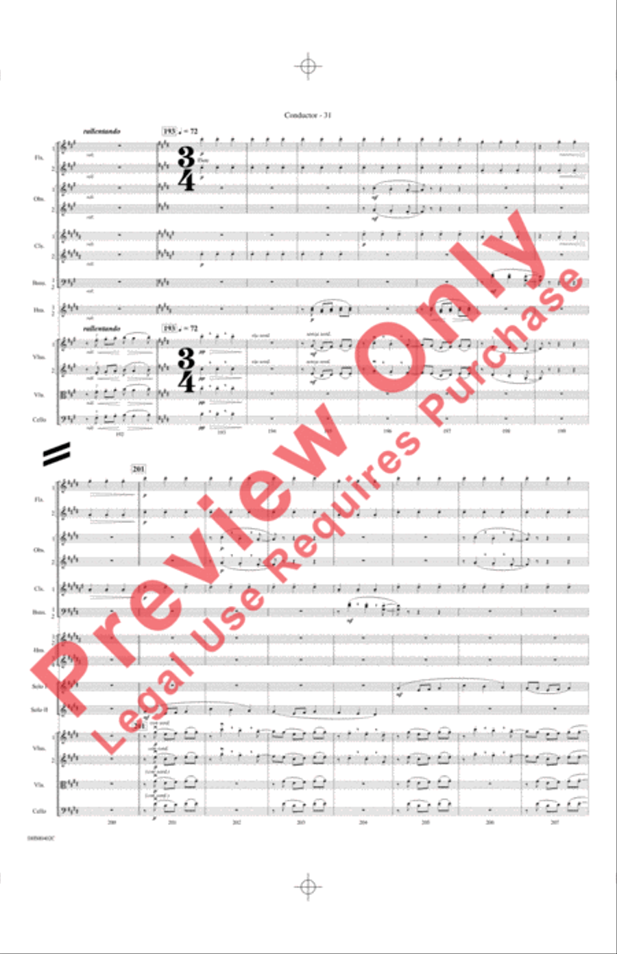 Under Gypsy Skies (for Two Solo Trumpets with Orchestra)