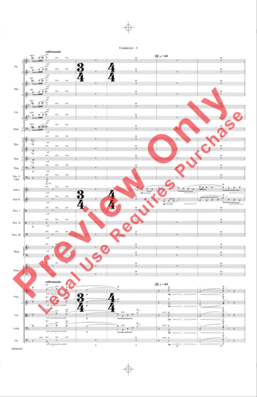Under Gypsy Skies (for Two Solo Trumpets with Orchestra)