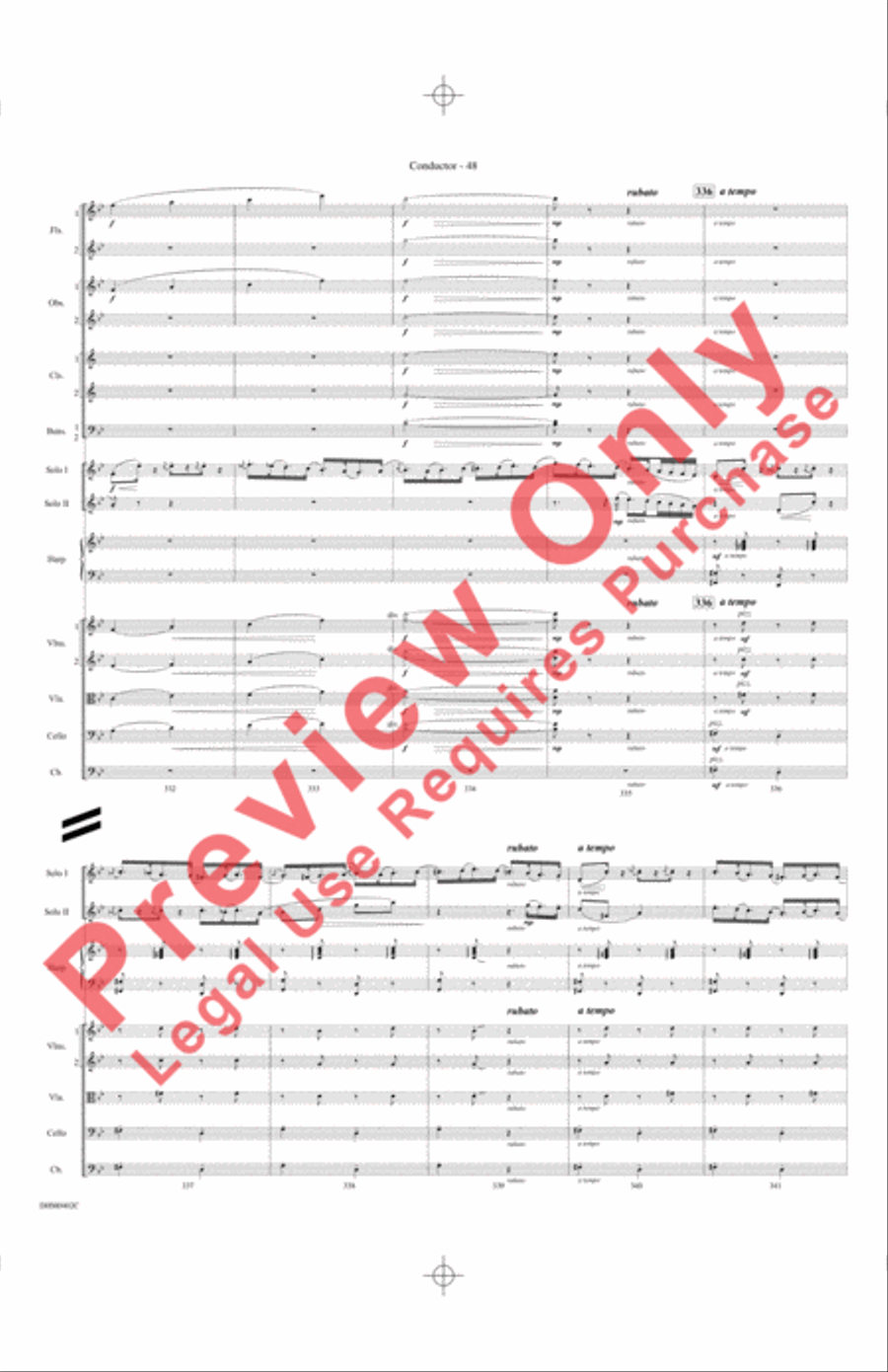 Under Gypsy Skies (for Two Solo Trumpets with Orchestra)