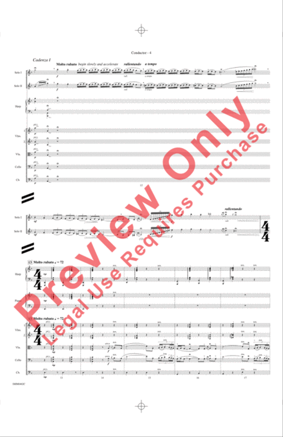 Under Gypsy Skies (for Two Solo Trumpets with Orchestra)