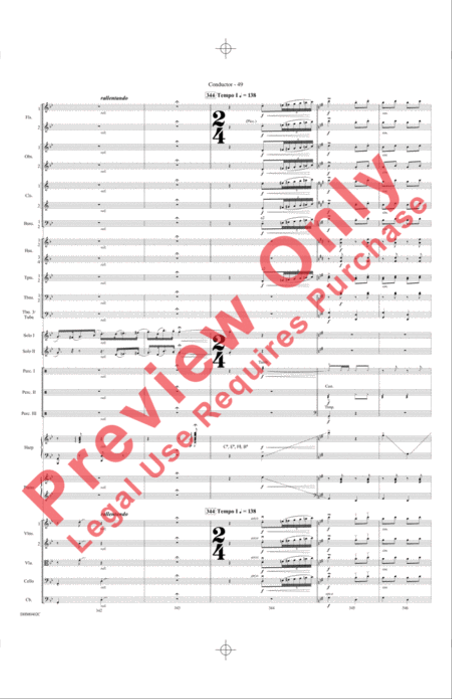 Under Gypsy Skies (for Two Solo Trumpets with Orchestra)
