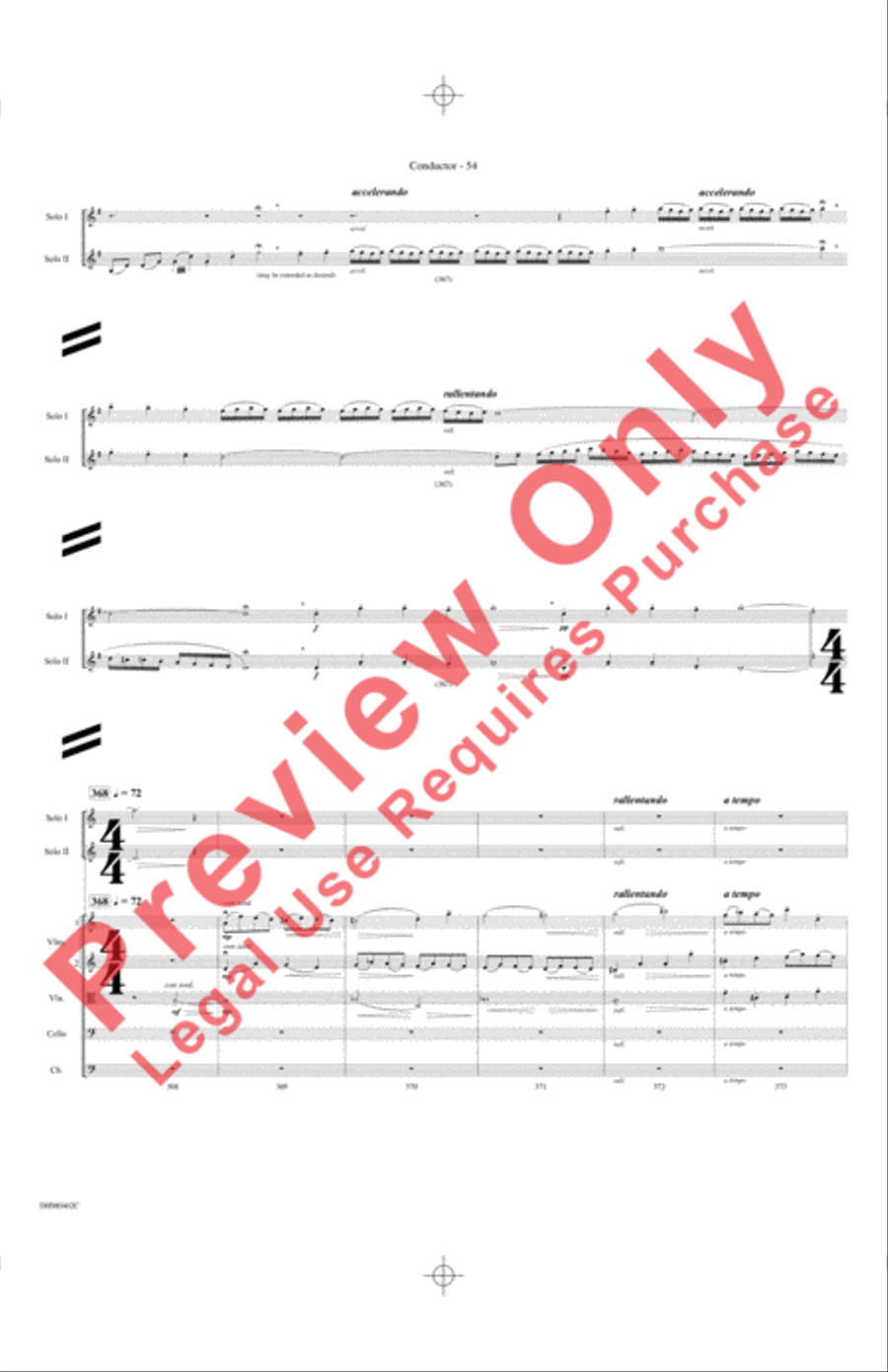 Under Gypsy Skies (for Two Solo Trumpets with Orchestra)