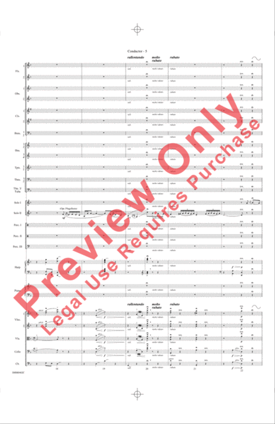 Under Gypsy Skies (for Two Solo Trumpets with Orchestra)