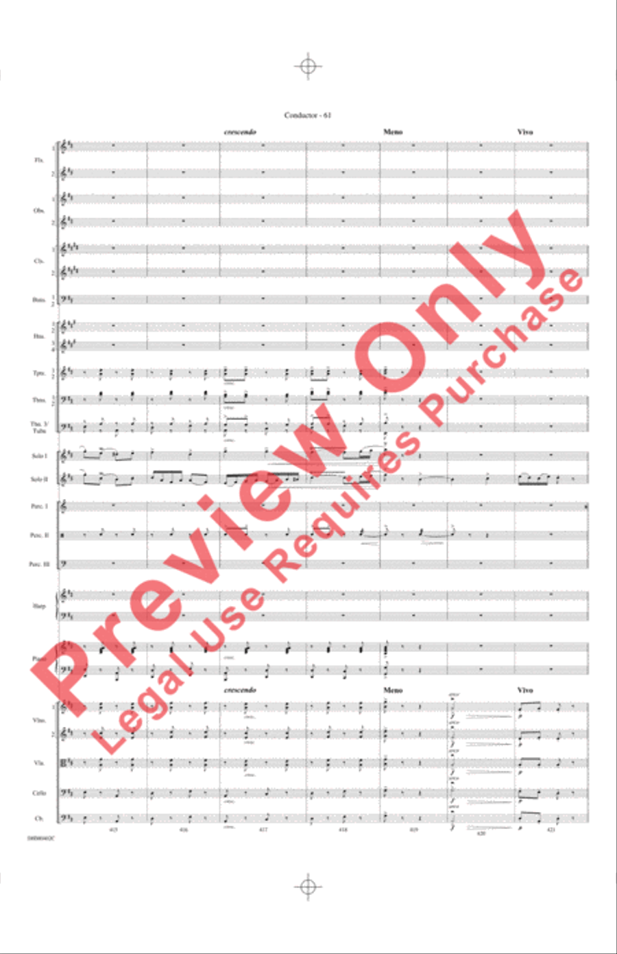 Under Gypsy Skies (for Two Solo Trumpets with Orchestra)