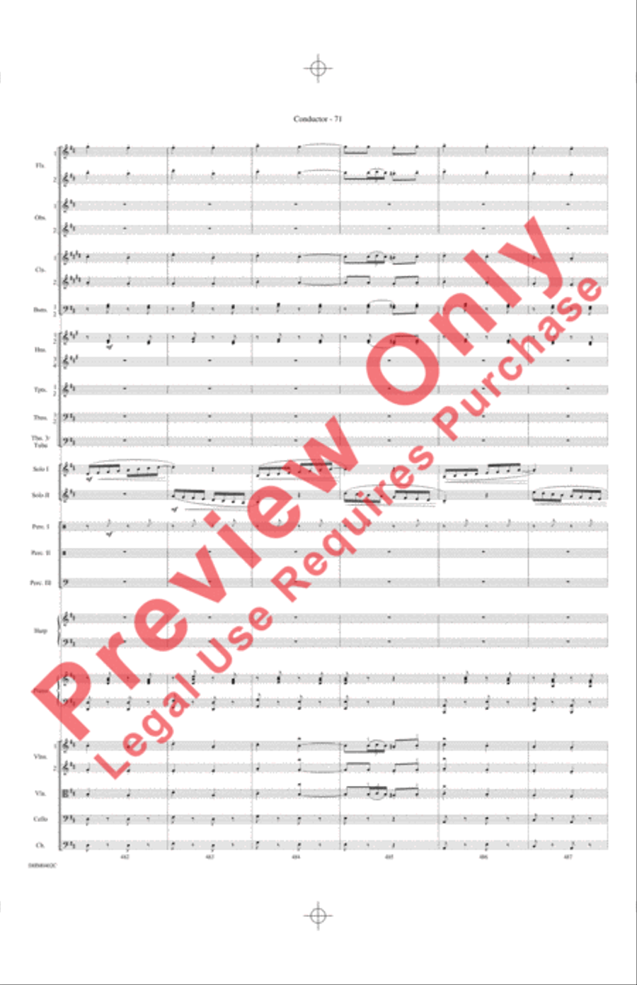 Under Gypsy Skies (for Two Solo Trumpets with Orchestra)