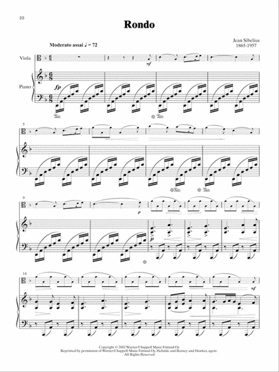 Solos for Young Violists, Volume 5 Viola Solo scores gallery preview page 4