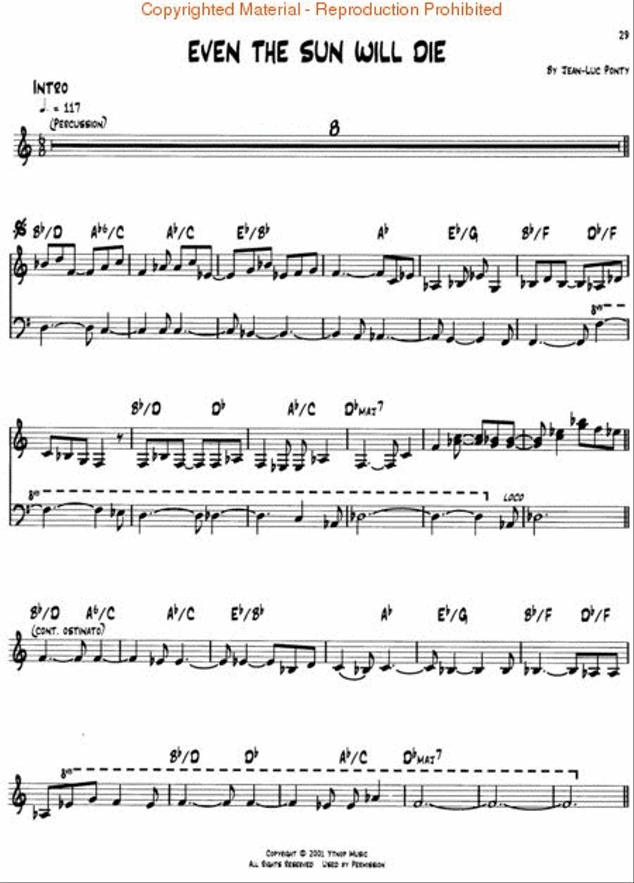 Jean-Luc Ponty Collection Violin Solo scores gallery preview page 2