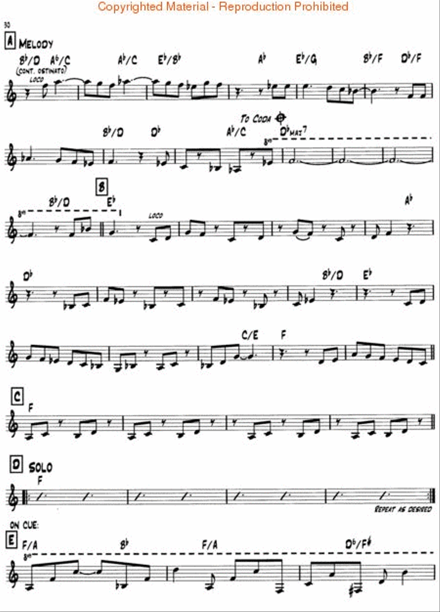 Jean-Luc Ponty Collection Violin Solo scores gallery preview page 3