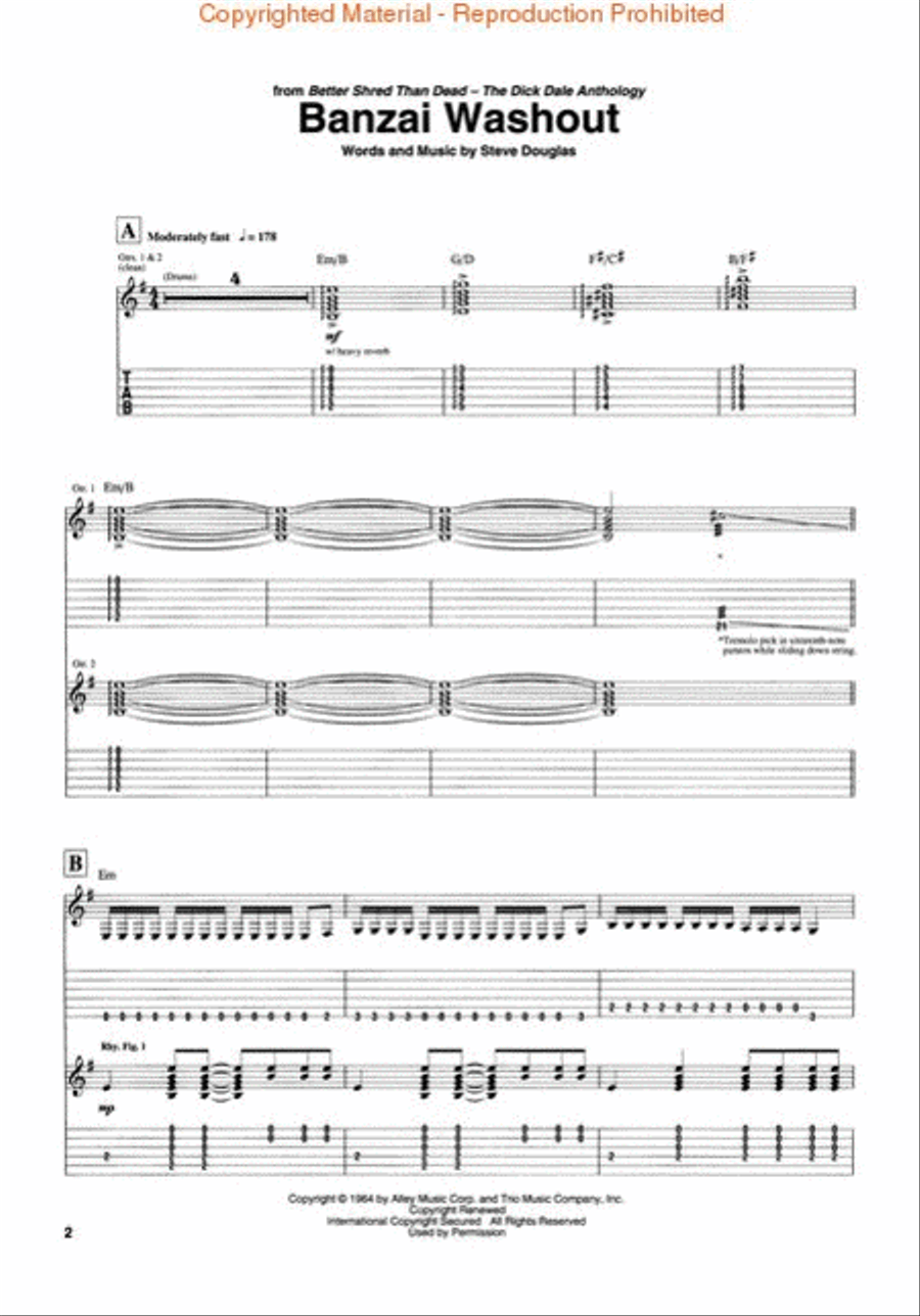 The Best of Dick Dale The Best of Dick Dale Electric Guitar scores gallery preview page 2