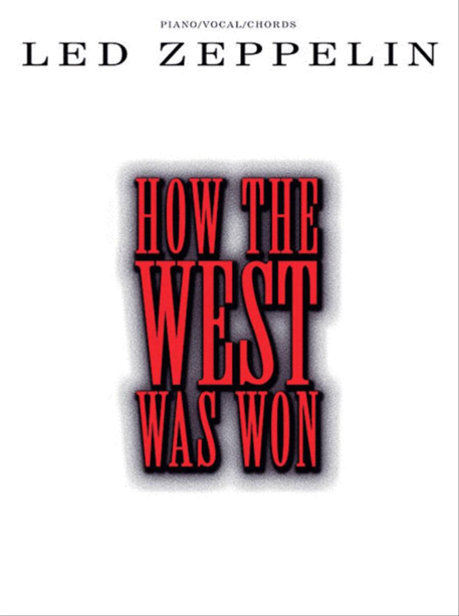 Led Zeppelin -- How the West Was Won Piano, Vocal, Guitar scores gallery preview page 1