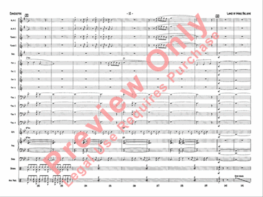 Land of Make Believe Land of Make Believe Jazz Ensemble scores gallery preview page 15