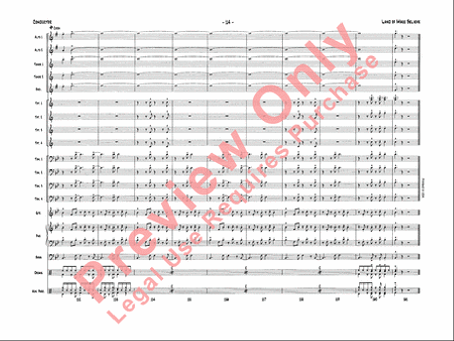 Land of Make Believe Land of Make Believe Jazz Ensemble scores gallery preview page 17