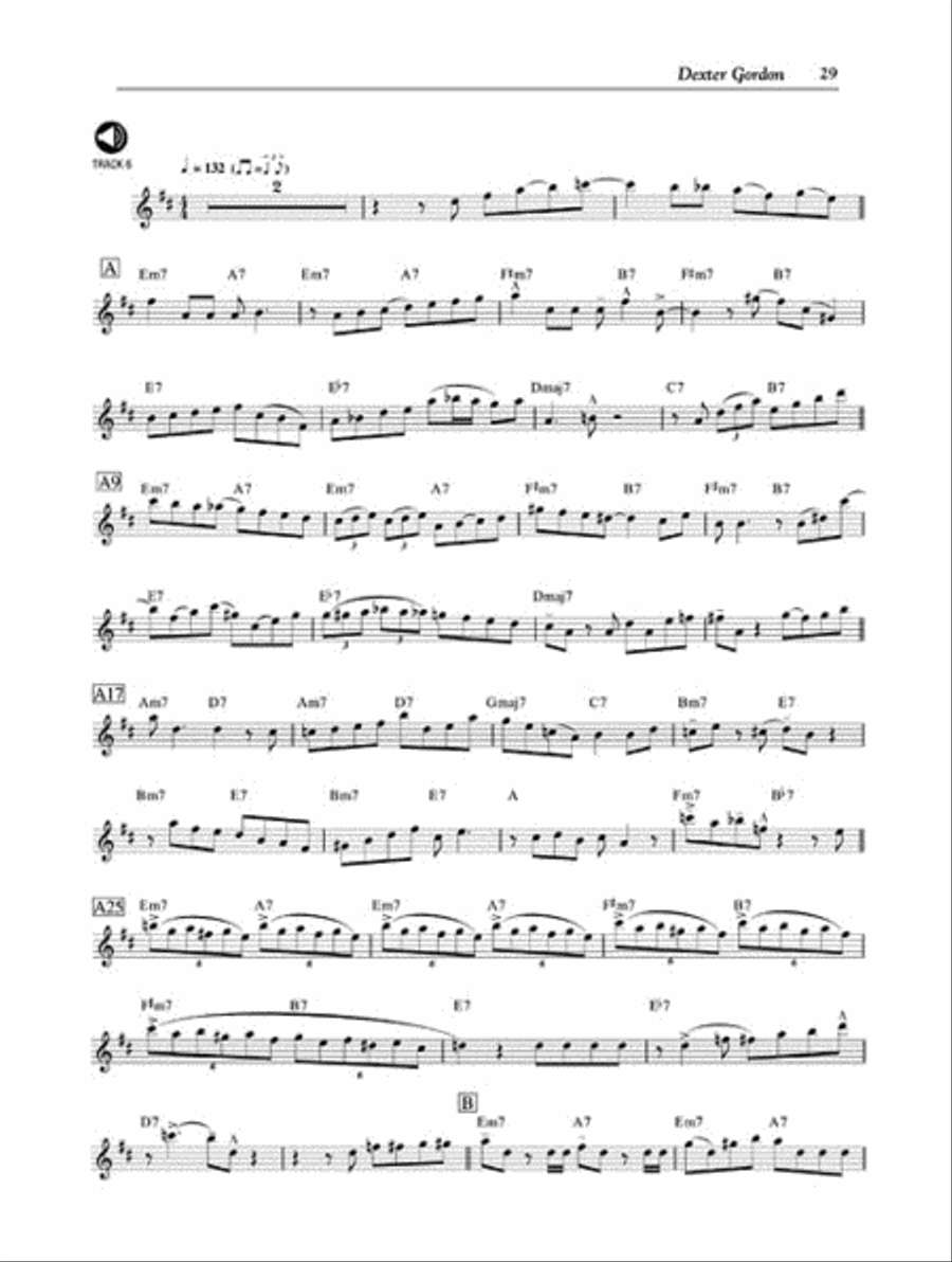 Jazz Saxophone Saxophone scores gallery preview page 4