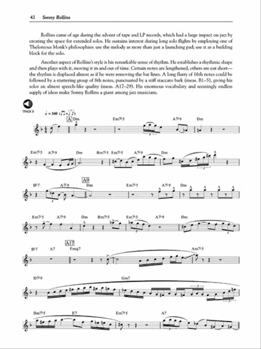 Jazz Saxophone Saxophone scores gallery preview page 6
