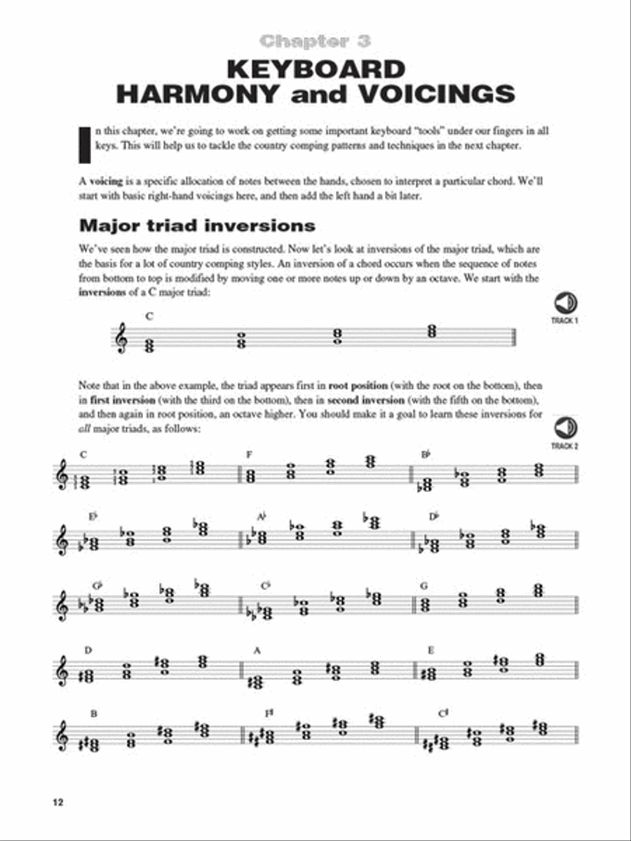 Country Piano – The Complete Guide with Online Audio! Piano Method scores gallery preview page 5
