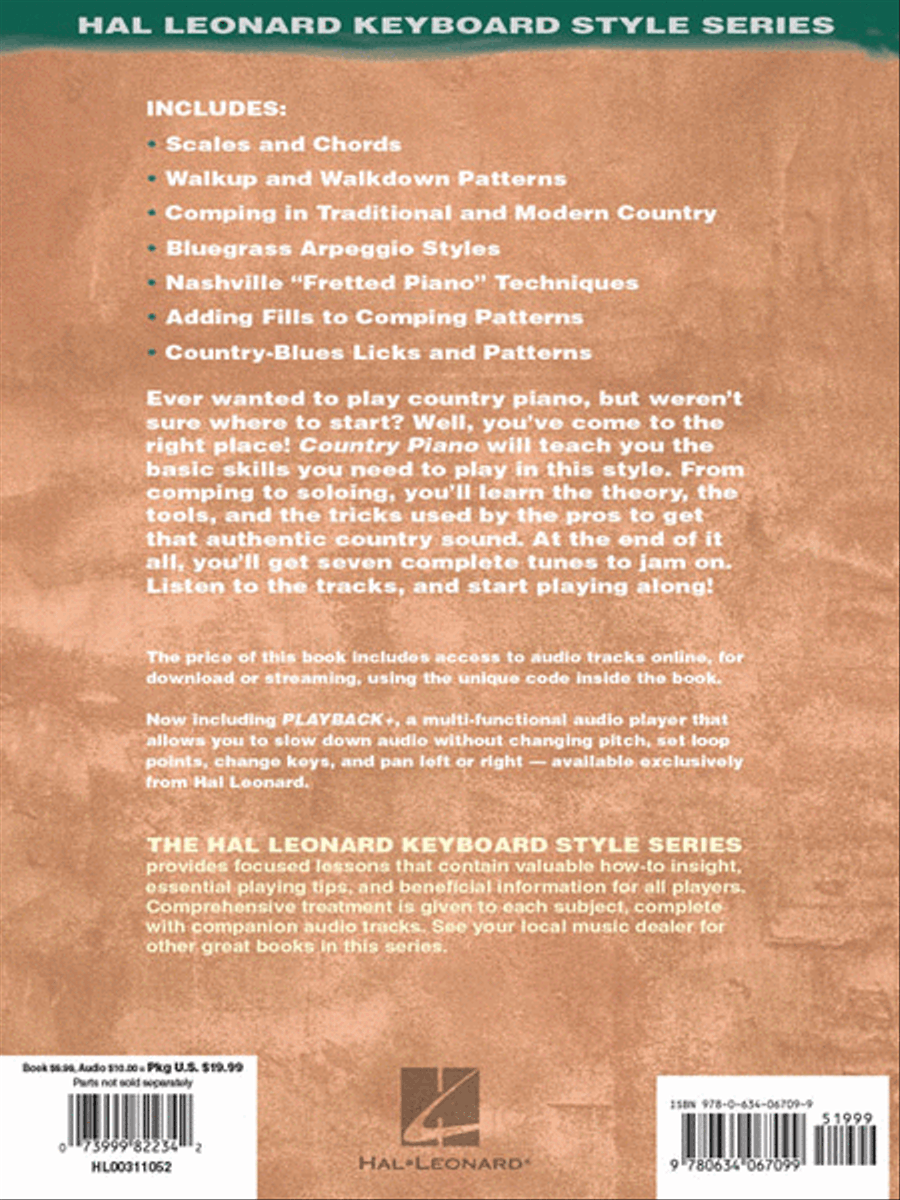 Country Piano – The Complete Guide with Online Audio! Piano Method scores gallery preview page 6