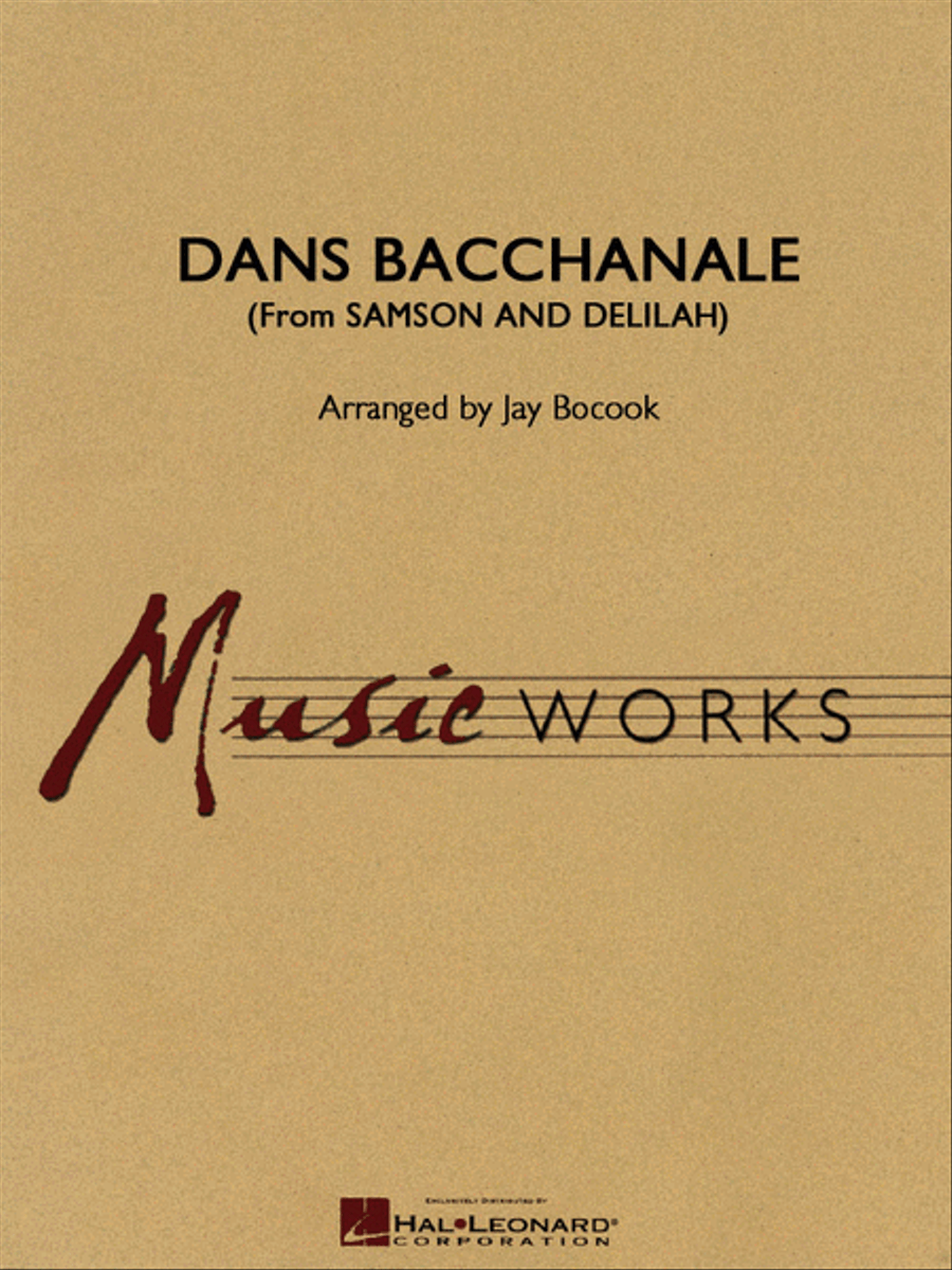 Danse Bacchanale (from Samson and Delilah) Concert Band scores gallery preview page 1