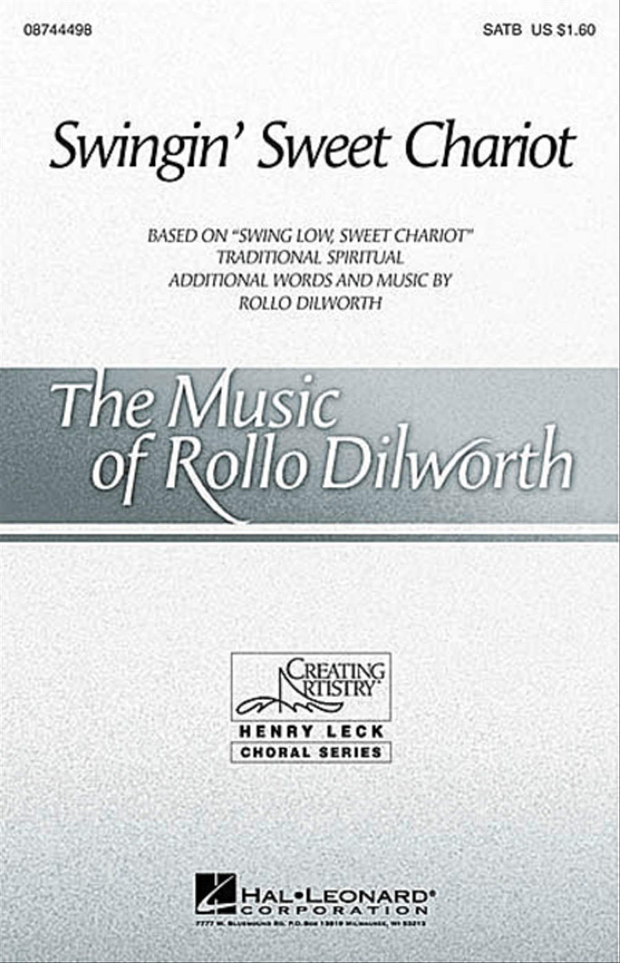 Swingin' Sweet Chariot Swingin' Sweet Chariot 3-Part scores gallery preview page 1
