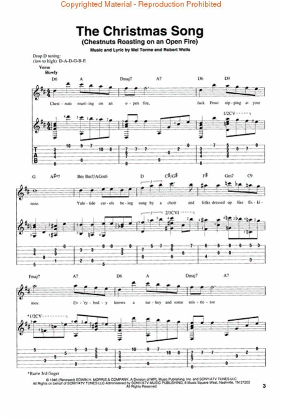 Fingerpicking Yuletide Fingerpicking Guitar scores gallery preview page 2