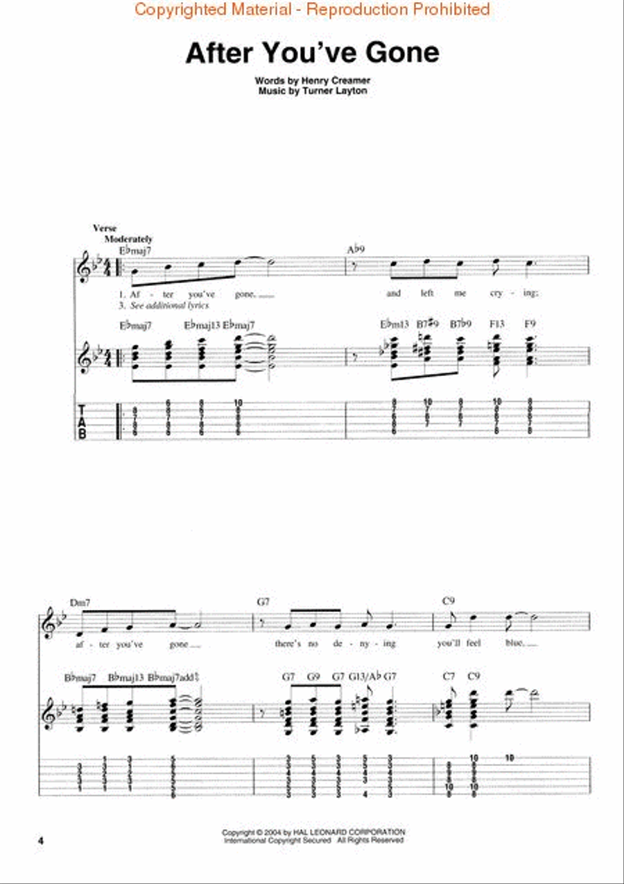 Jazz Gems for Solo Guitar Electric Guitar scores gallery preview page 2