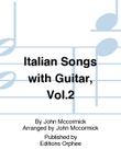 Italian Songs W/ Guitar Vol. 2