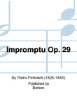 Impromptu Op. 29
