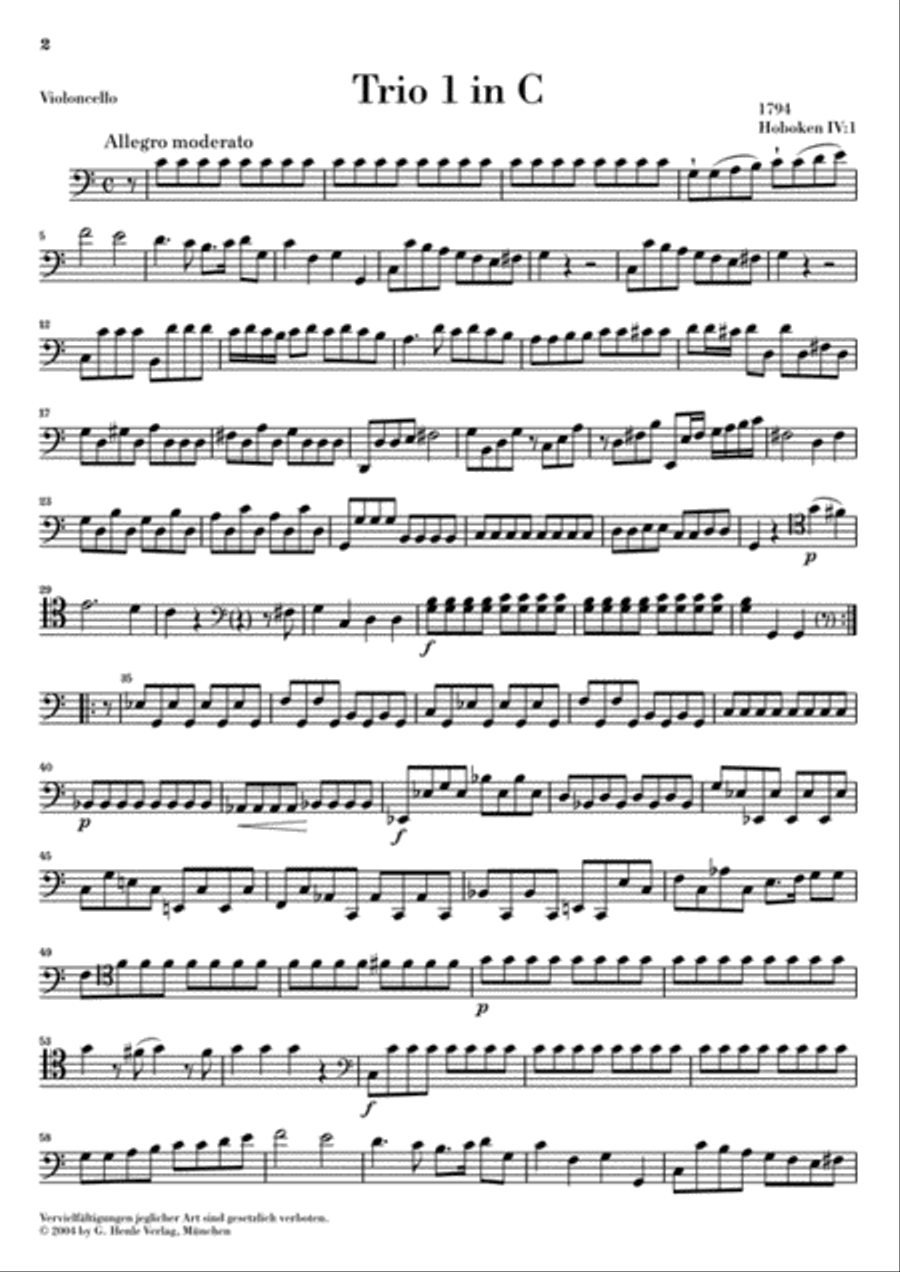 London Trios Hob.IV:1-4 London Trios Hob.IV:1-4 Flute scores gallery preview page 4