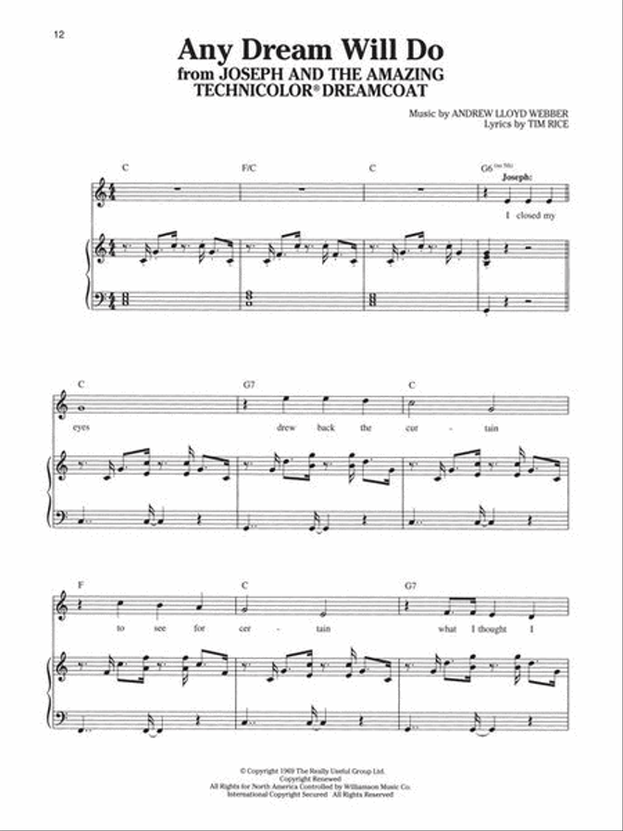 Musical Theatre Anthology for Teens Voice scores gallery preview page 6