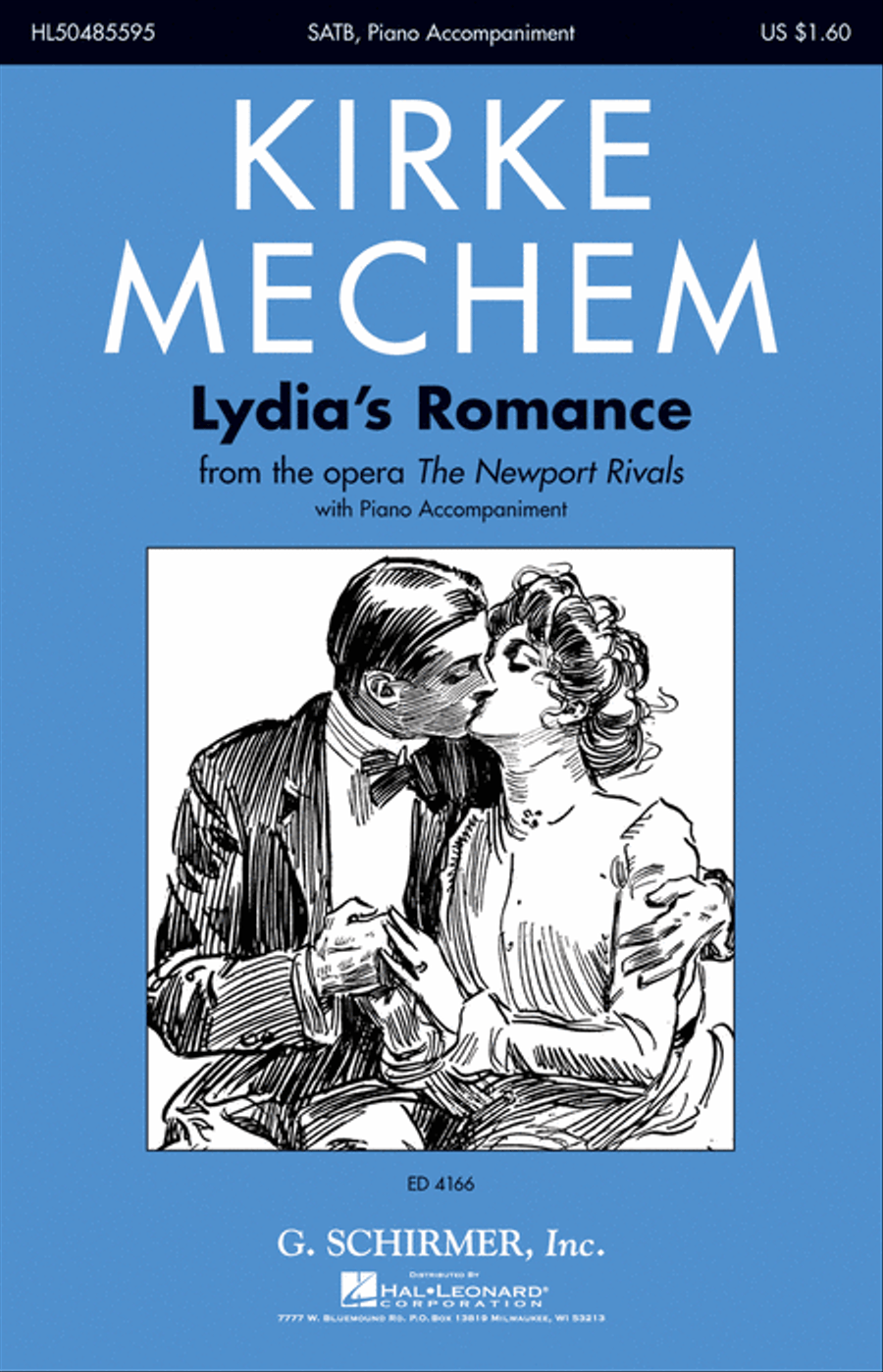 Lydia's Romance Lydia's Romance 4-Part scores gallery preview page 1