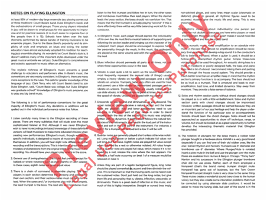 Happy-Go-Lucky Local (from Deep South Suite) Jazz Ensemble scores gallery preview page 4