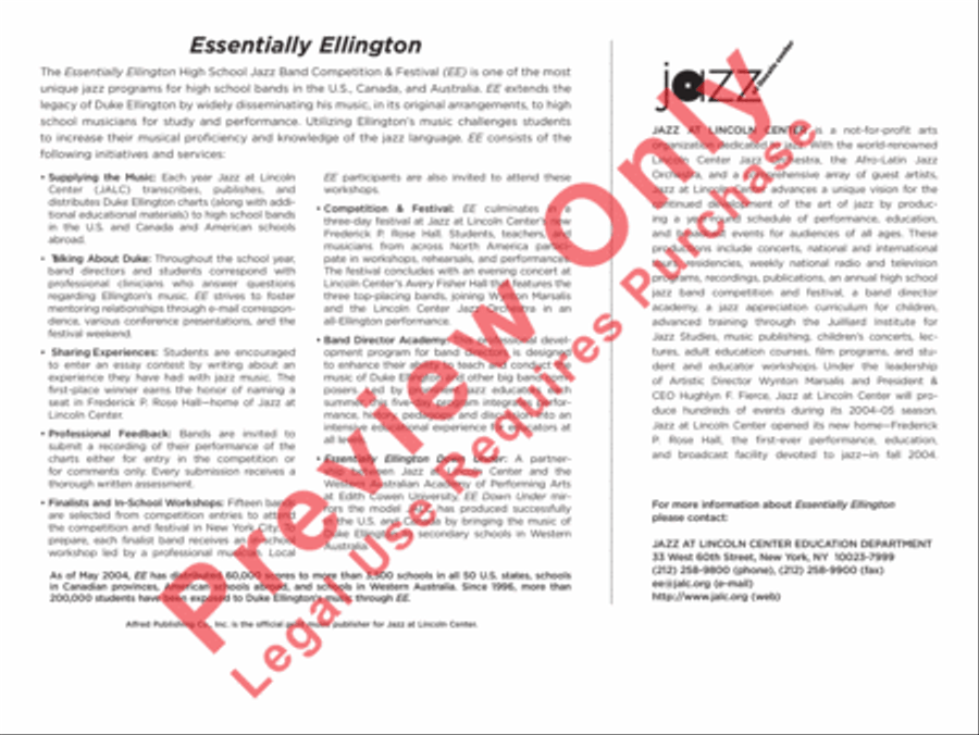Isfahan (from The Far East Suite) Jazz Ensemble scores gallery preview page 6