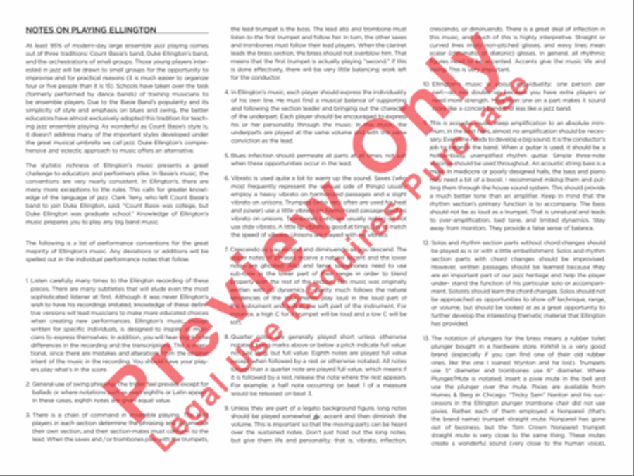 Purple Gazelle Purple Gazelle Jazz Ensemble scores gallery preview page 3