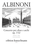 Concerto for oboe Op. 7/12